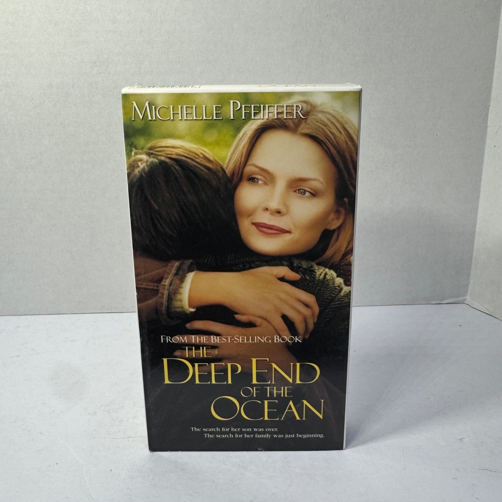 The Deep End of the Ocean VHS 1999 Michelle Pfeiffer Whoopi Goldberg Drama Movie